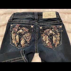 Miss Me skinny jeans size 24